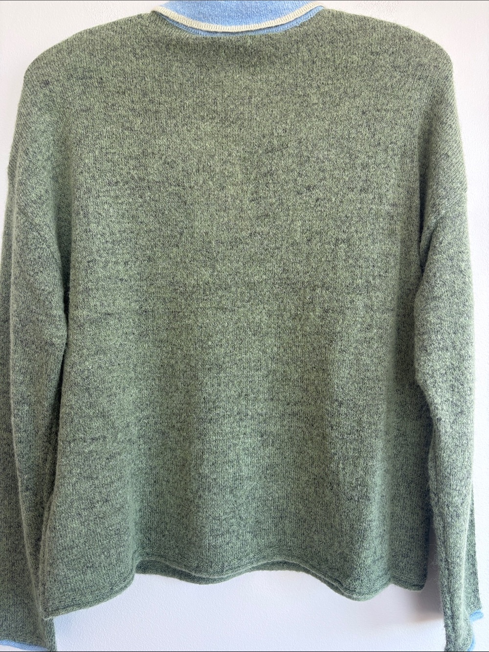 Zara Contrast Knit Polo Shirt - Picture 4 of 7